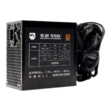 驿晨宇玄武550V4 铜牌认证额定600w玄武550V4 600w铜牌认证五年质保 黑色 官方标配线材齐全【保价61199元