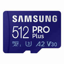 三星 SAMSUNG 512GB MicroSD内存卡适配器套装 U3A2V30 4K高速蓝卡券后306.02元