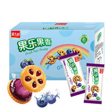 嘉士利 破价！果乐果香夹心饼干蓝莓味果酱1000g18.69元
