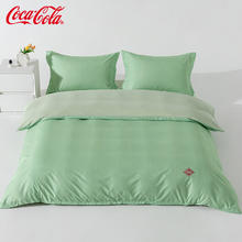 Coca-Cola 可口可乐 床单被套枕套 三件套 水波潋滟 150*200cm券后34元