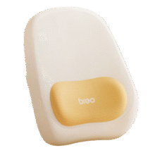 倍轻松（breo）腰部按摩器Back5Lite按摩靠垫肩腿背部颈椎按摩仪揉捏热敷便携理疗仪 实用生日礼物 中秋节礼物 【新品】Back5lite479元 (每满300减30,送赠品,券后省50)