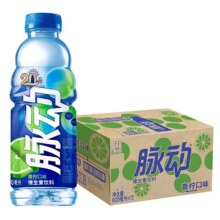天降福利：脉动 青柠维生素饮料 400ml*6瓶11.2元包邮+163淘金币（需领券）