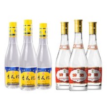 plus会员：汾酒山西杏花村 黄盖玻汾组合装 53度 475mL 3瓶 +53度杏花村金标3瓶192.86元