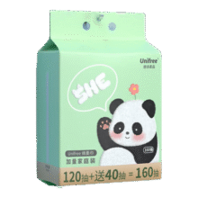 unifree悬挂洗脸巾160抽*1提加厚一次性绵柔巾家庭装抽取式洁面卸妆巾 洗脸巾160抽*1提23.9元 (满29减5,券后省6)