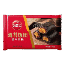 思念早餐面点任选组合 包子手抓饼烧麦馅饼馒头小笼包油条葱油饼饭团 海苔黑米肉松饭团150g20元 (券后省40,月销2000+)