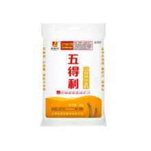 10日0点预告：五得利 九星尚品 小麦粉 5kg￥20.50 5.9折