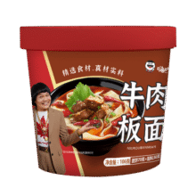 嗨吃家牛肉板面106g*6桶装方便速食 牛肉板面*6桶18.9元 (券后省11)