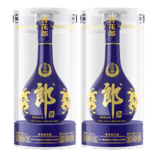 郎酒 青花郎 53° 酱香型 500ml 2瓶1457元（需领券）