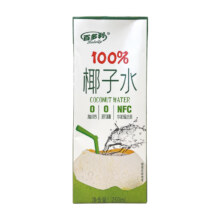 天降礼金：百多利 100% NFC椰子水 250ml*10盒11.91元