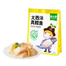 窝小芽 大西洋真鳕鱼中段深海生鲜鳕鱼块鱼类去皮去刺享婴儿宝宝辅食谱 大西洋真鳕鱼210g【内含7包】79元 (满2件8折,券后省10)