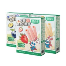 任选6件！蔬格乐水果蛋卷添加益生元29.54元（需领券，合4.92元/件）