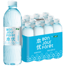 pLus会员：怡宝本优天然包装饮用水555ml*12瓶 量贩装10.9元