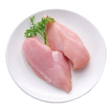 圣农白羽鸡鸡大胸2斤冷冻健身代餐鸡胸肉清真食品冷冻食材55.61元（合11.12元/件）