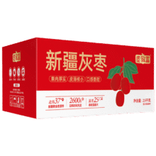 枣致富 新疆灰枣免洗红枣 5斤装29.9元