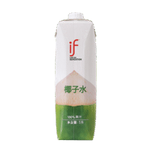 if【肖战推荐】100%纯椰子水果汁饮料 泰国原装进口 1L*2瓶家庭装24.9元