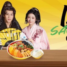 三顾冒菜 【煮酒论英雄】荤素双人餐（5荤10素）原价69.9元，现价39.9元