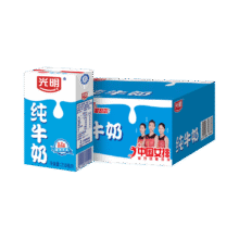 移动端、京东百亿补贴：光明 纯牛奶250mL*16盒129.72元（合32.43元/件，返7.78元超市卡后）