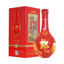郎酒 红花郎 红十 第四代 53%vol 酱香型白酒 500ml 单瓶装230.2元