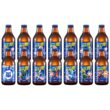 会稽山 爽酒 苏超版 气泡黄酒 290ml*14瓶 整箱装75.65元