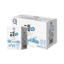 认养认养一起养牛吧纯牛奶儿童成人早餐牛奶 200mL*10盒*3箱69.9元