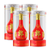 京东百亿补贴：郎酒 红花郎15 53度 酱香型白酒 500ml*4瓶1586元