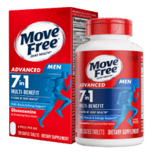 Move Free益节7合1男士氨糖软骨素120粒 *3457元（合152.33元/件）