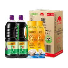 88vip、李锦记薄盐生抽金蚝油装箱1.52kg*2+550*222.78元+5.29元金币