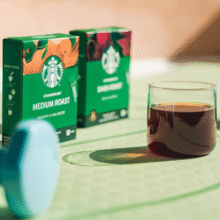 源自门店同款100%阿拉比卡咖啡豆！Starbucks 星巴克 精品速溶黑咖啡 随机 2.3g*40袋