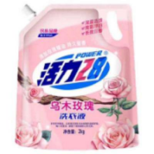 活力 28乌木玫瑰香氛洗衣液高奢清香去污柔顺持久留香家用实惠装 乌木玫瑰4斤/2KG*1袋6.9元