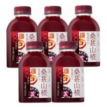 临期：果子熟了 100%果汁310ml*5瓶9元包邮（需淘金币，合1.8元/瓶）