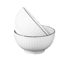 京东京造 碗盘餐具整套 碗具套装乔迁之喜陶瓷 禾风山田 饭碗4.5英寸*219.9元 (券后省40,月销1000+)