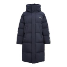 雪中飞 长款连帽羽绒服132.99元