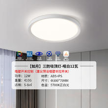 国家补贴：雷士 NVC 照明led灯全光谱吸顶灯主卧室灯家用北欧灯具简约现代客厅灯 基础款51元