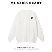 麦克斯桃心 MUXXISS HEART 官网联名 情侣卫衣券后39.9元