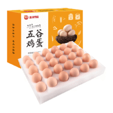 温润 无抗 五谷鲜鸡蛋50g*30枚15.55元（需领券）