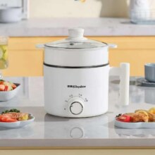 再降价：荣事达电煮锅 2.0L PP蒸笼【16.89元（需领券）
