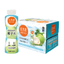 再降价：佳果源 100%NFC椰子水 350ml*12瓶39.15元