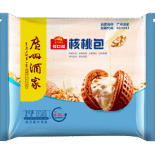 广州酒家利口福 核桃包 337.5g 9个 早餐包子 广式早茶点心 生鲜半成品速食10.9元