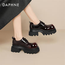 DAPHNE 达芙妮 时尚单鞋女春夏百搭休闲鞋气质乐福单鞋玛丽珍鞋工作鞋券后59元