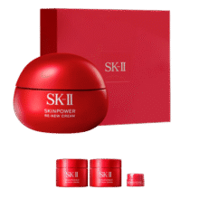 PLUS会员：SK-II 大红瓶面霜100g 赠眼霜2.5g+精华液30ml*41208.76元包邮（需领券）