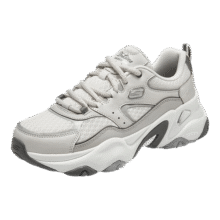 斯凯奇（Skechers）女鞋夏季厚底增高运动鞋透气百搭轻便软底休闲鞋熊猫鞋150521