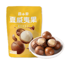 薛记炒货 薛小葵奶油味夏威夷果坚果炒货休闲零食 60g 任选9件