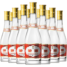 汾酒 黄盖玻汾 清香型高度白酒 53度 475mL*12瓶 整箱装504.99元