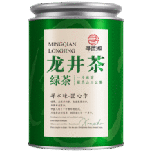 寻西湖茶叶绿茶龙井茶 2025新茶明前豆香浓香型嫩芽茶叶罐装50g12.8元