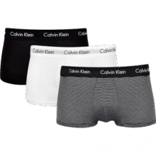 Calvin KleinCK 男士平角内裤套装 3条装 送男友礼物 U2664G IOT黑白条纹 S259元 (券后省50)