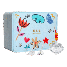 周大生足银吊坠手镯宝宝套装生肖龙年 百福龙锁包+手镯（盒）369元（需领券）