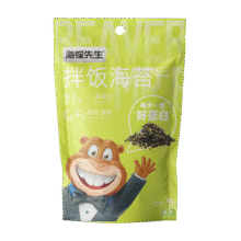 海狸先生 拌饭海苔碎 儿童宝宝海苔碎 休闲零食寿司食材 1袋装*70g9.7元 (券后省20)