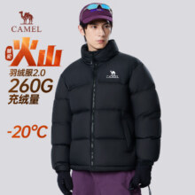 0点：骆驼火山羽绒服2.0339元