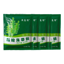 霞浦产地直发 压缩海带丝圆饼海带苗免洗（三种包装随机发货） 16g日晒压缩海带丝【5包】5元 (券后省20)