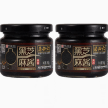 中华老字号！六必居 高钙纯黑芝麻酱 150g*2瓶￥17.00 4.4折 比上一次爆料降低 ￥0.9